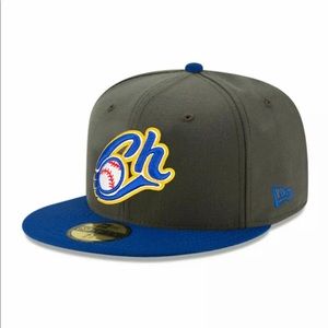 Pacific League - Charros de Jalisco 59FIFTY Fitted New Era Cap - Gray/Bl…